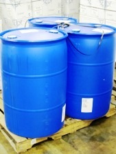 3 55 gallon drums on pallet